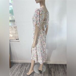 Influence floral Maxi Chic Floral Backless Dress